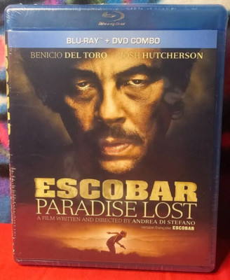 Escobar: Paradise Lost (Blu-ray/DVD, 2014) Benicio del Toro, Josh Hutcherson