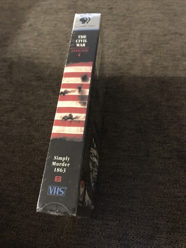 The Civil War VHS Episode 4: Simply Murder 1863 PBS Video BRAND NEW SEALED - Picture 3 of 8