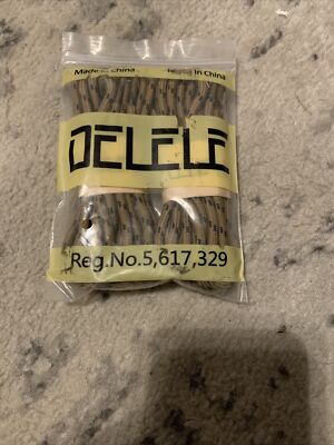 2 Pair Delele Boot Strings Tan And Black 62.99 