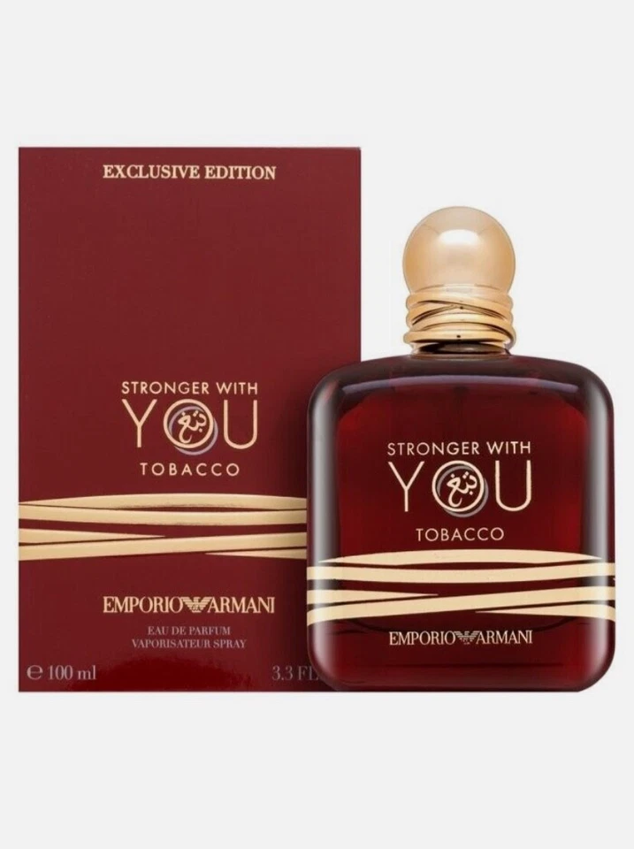 Armani Stronger With You Tobacco Eau De Parfum 100 ml