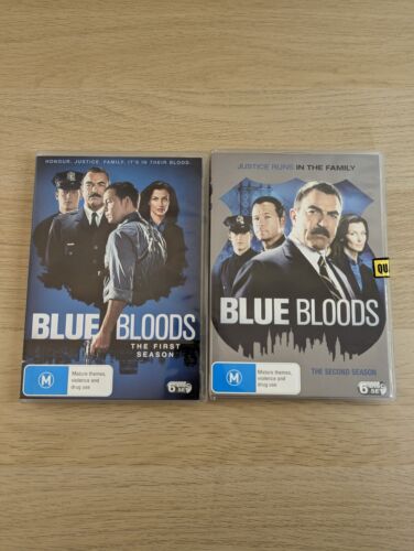 Blue bloods TV Series Season 1 and 2 region 4 good used condition. - Picture 1 of 3