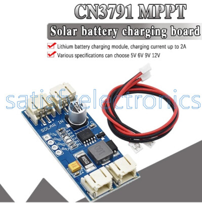 6/9/12V MPPT Solar Panel Regulator Controller Charger CN3791 For Lithium Battery