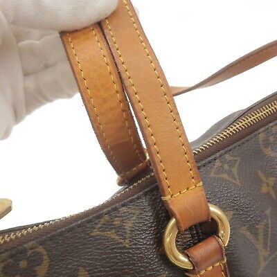 Auth Louis Vuitton Monogram Totally PM Tote Bag M56688 Used