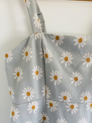 forever 21 blue daisy dress DAISY DRESS - MEXICAN EMBROIDERED DRESS