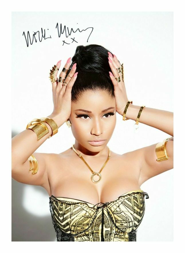 NICKI MINAJ AUTOGRAPH SIGNED PP PHOTO POSTER | eBay UK