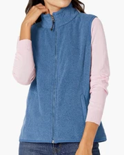 NEW Amazon Essentials Women's Classic Fit Sleeveless Polar Soft Fleece Vest XS
