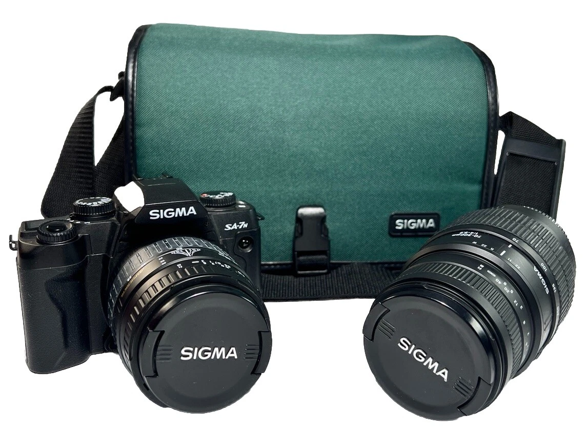 SIGMA シグマ SA-7＆28-80mm＆100-300mm＆ストロボ Sigma SA-7N Film Cameras for sale - eBay