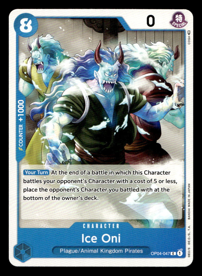 One Piece TCG #OP04-047 Ice Oni