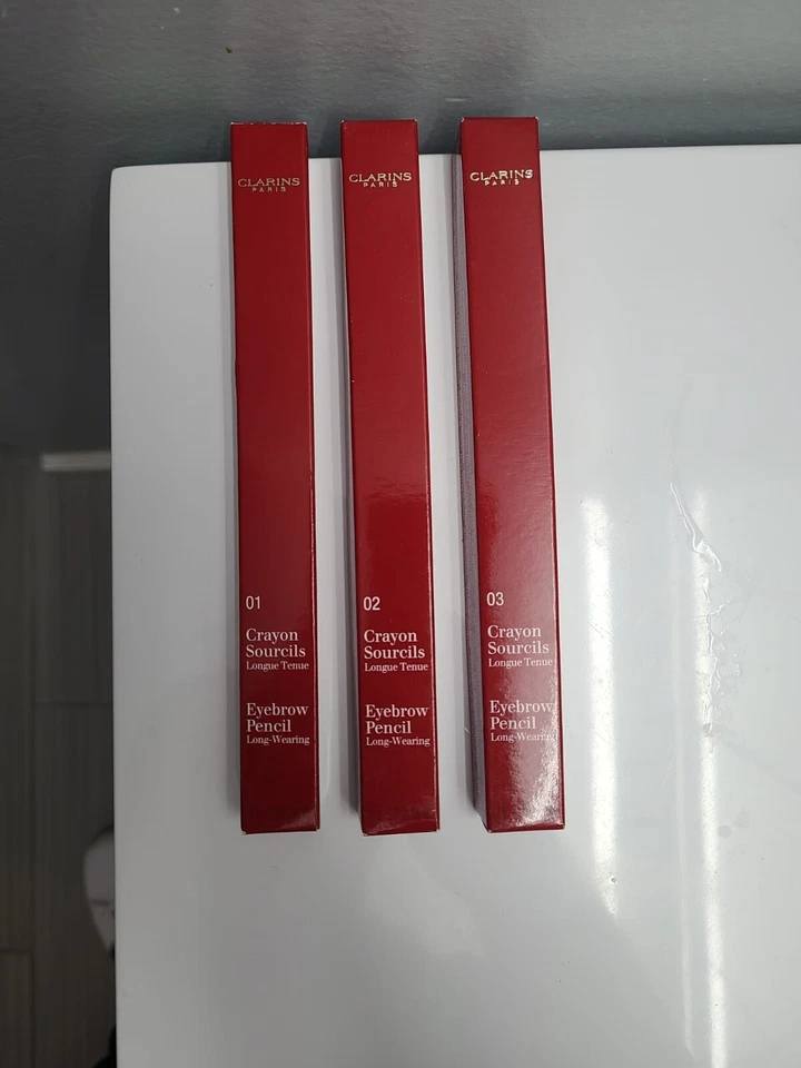 Clarins Long Wearing Eyebrow Pencil- NEW IN BOX- CHOOSE SHADE! - Image 2 of 2