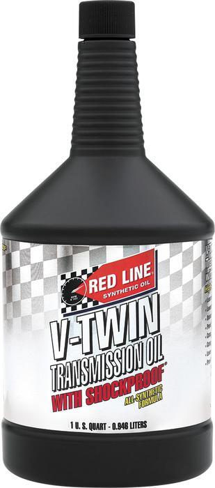 Red Line V-Twin Transmission Oil with Shockproof 1 Quart #42804 Harley Davidson