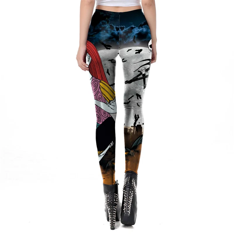 Nightmare Before Christmas Leggings, Gift For Women