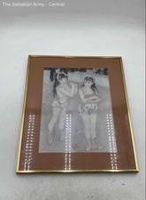 Collectible Home Decorative Framed Print By Pierre Auguste Renoir