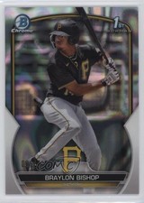 2023 Bowman Chrome Prospects Lava Refractor 94/399 Braylon Bishop #BCP-90 0j5i