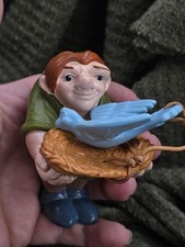 Vintage Disney Hunchback Of Notre Dame Rare Quasimodo Bird In Nest Figure 3"