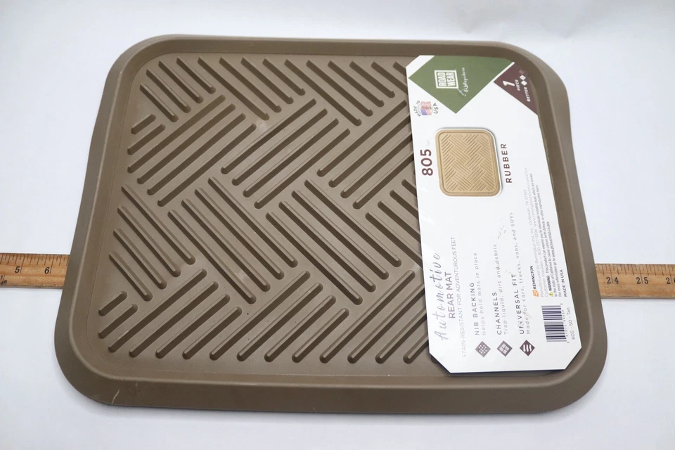 Remington Automotive Rear Mat Tan Rubber 805  - Image 3 of 3