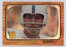 2000 Topps Chrome Johnny Unitas Refractor Reprints Johnny Unitas #R10 HOF 3zh