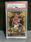 2022 Panini Select - Concourse Patrick Mahomes II #20 Gold Disco Prizm /10