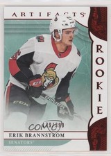 2019-20 Upper Deck Artifacts Rookies Ruby 179/399 Erik Brannstrom #169 8yu