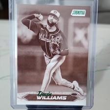 topps stadium club sepia Devin Williams #181 Milwaukee Brewers 2024
