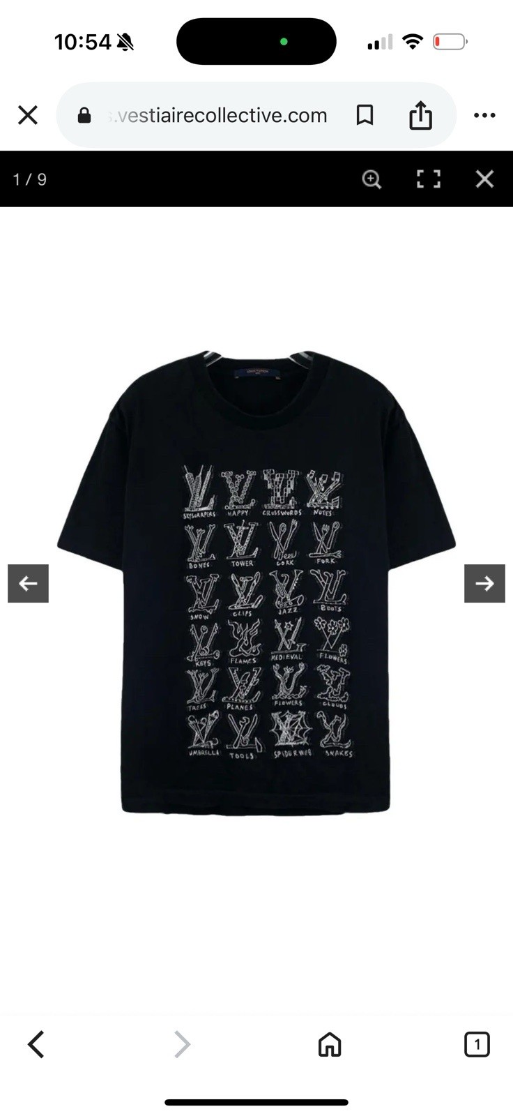 Louis Vuitton Men's T-Shirt XL