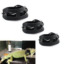 Reptile Leather Traction Rope Reptile Lizard Harness Bearded Dragon Harness New