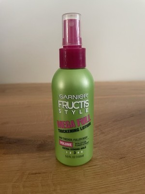 Garnier Fructis Style Mega Full Thickening Lotion Extra Strong Hold Hair Volume