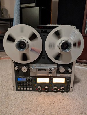 Studer A810 Reel to Reel tape Machine Fully Rebuilt with Audiophile Parts