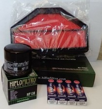 Service-Kit Für SUZUKI GSR600 (2006 Bis 2010) Filter Und Iridium-Zündkerzen