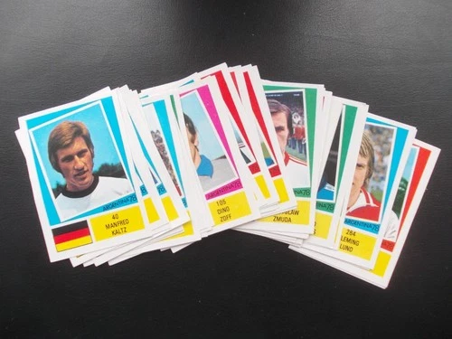 football stickers  Panini world cup  FKS 1978 x 32 stickers