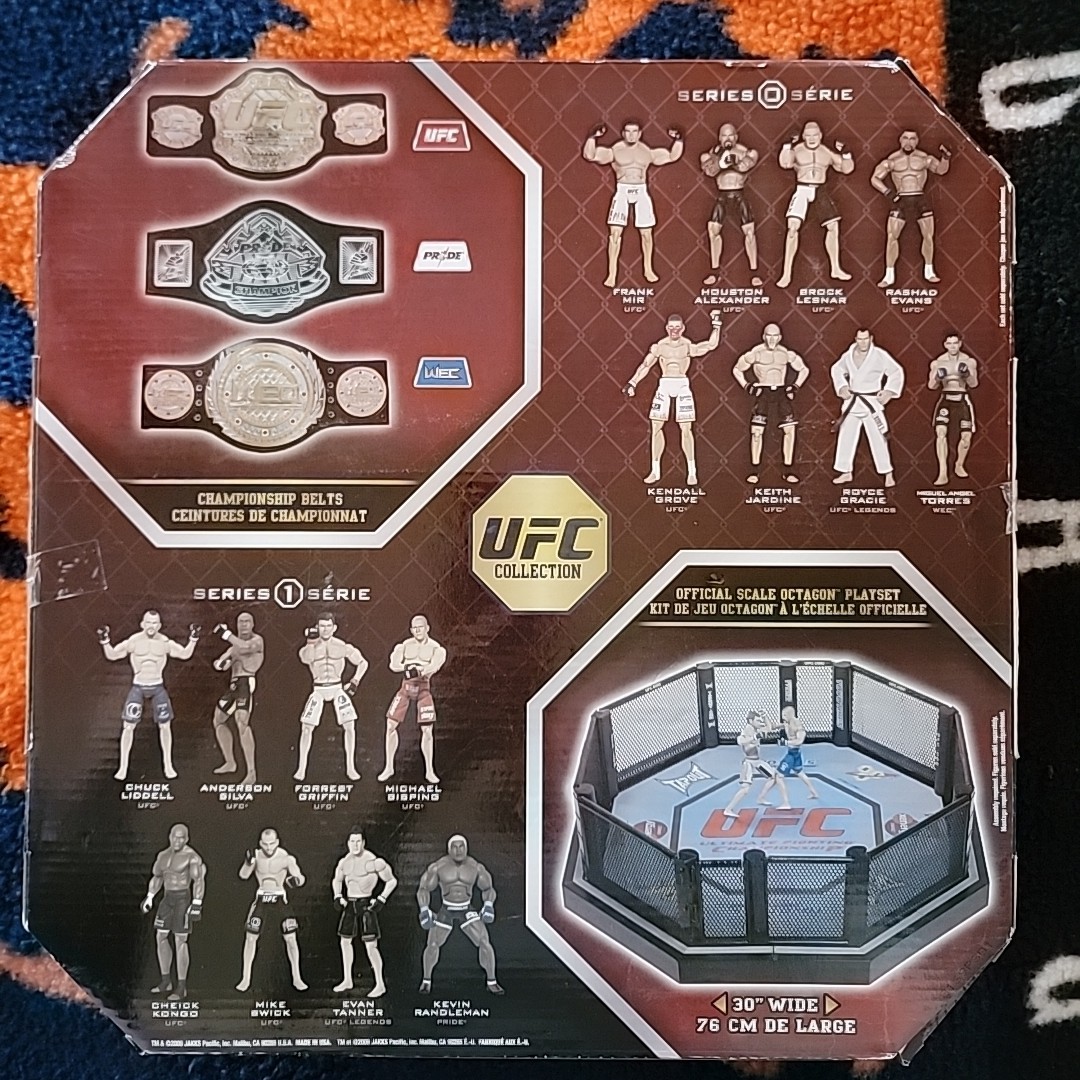 UFC MMA 30” Octagon Cage 2009 Zuffa Jakks Pacific NIB NEW | eBay