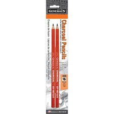 General's Charcoal Pencils 2/Pkg-HB - 557-HB