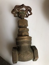 JENKINS 1/4" Bronze Globe Valve Sweat 125 WSP 200 OWG VGC