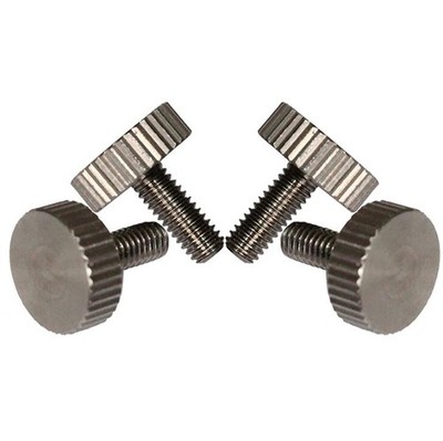 Flat Head Knurled Thumb Screw Stainless Steel Hand Grip Knob Bolts M3/4/5/6/8/10