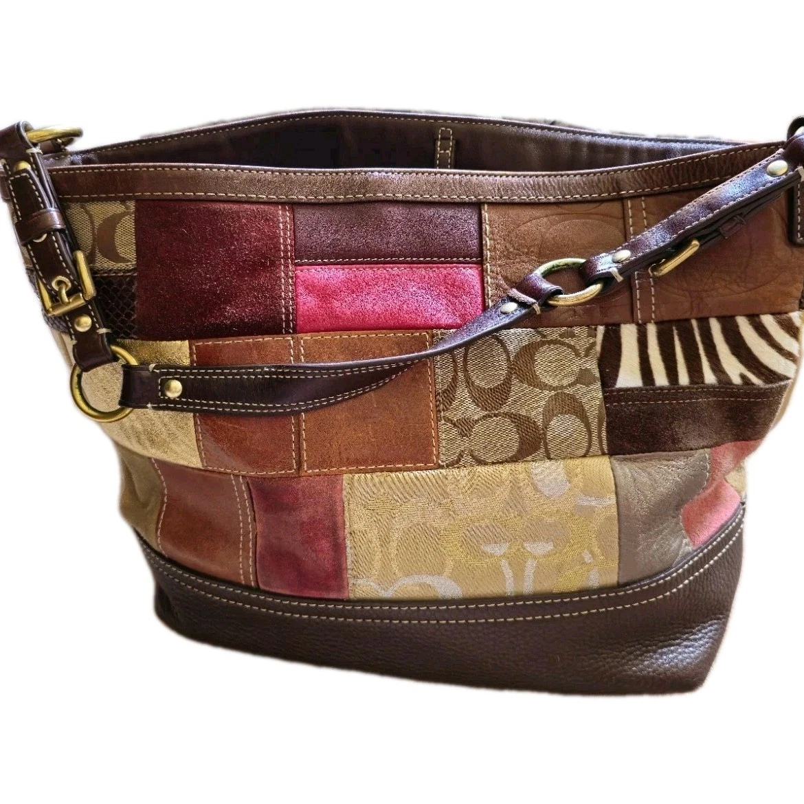 Coach Hampton Suede Exterior Shoulder Bag Bags & Handbags for