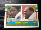 1990 Topps - Barry Sanders, Christian Okoye #28 ¡¡Tarjeta impecable!!!