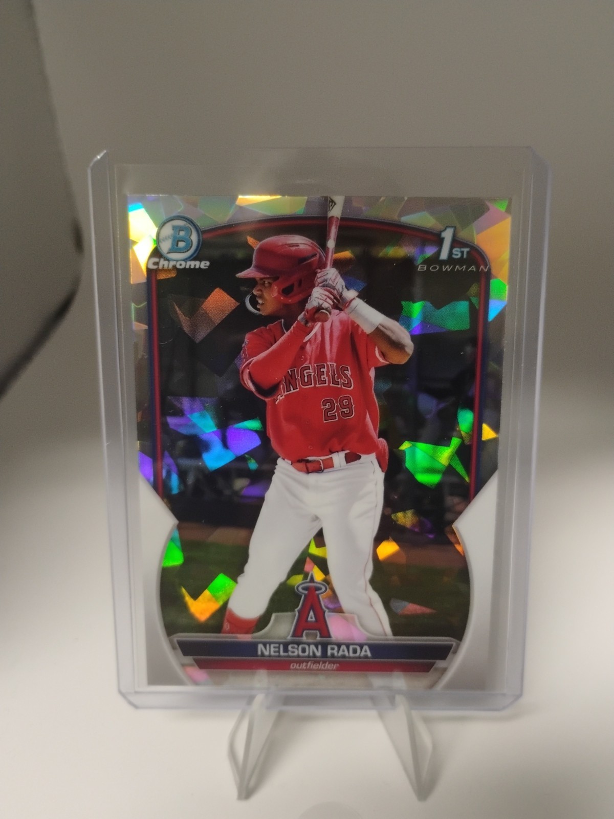 2023 Bowman - Chrome Prospects Nelson Rada #BCP-132 Atomic Refractor (RC)