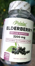 Elderberry C  Vitamin D  Zinc Complx   Immune Support Formula 3200 mg Blend 