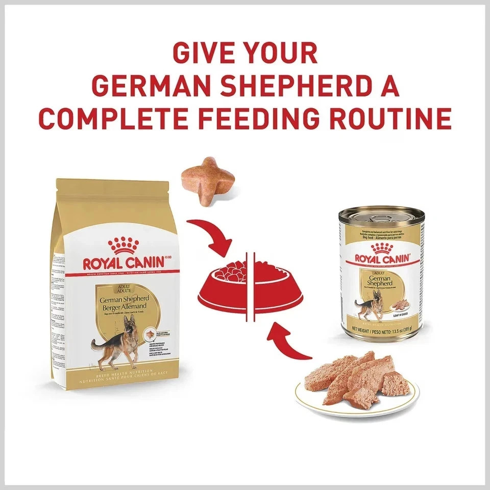 Royal Canin Breed Health Nutrition German Shepherd Adult Dry Dog Food, 30-lb bag