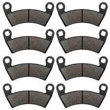 Front and Rear Brake Pads for Polaris RZR XP 1000 EPS 2014-2022, RZR Semi-metal