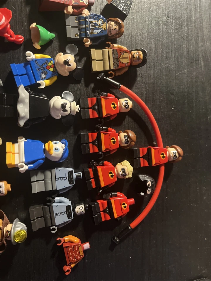 Large Lego Disney Minifigure Lot - Lone Ranger - Incredibles - Toy Story - PoTC - Image 3 of 4