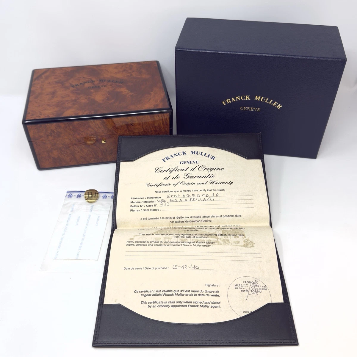 25+ Franck Muller Watch Presentation Box (Single)s for sale