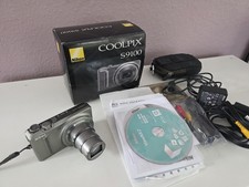 Nikon Coolpix Digital Kamera S9100 Silber Set...