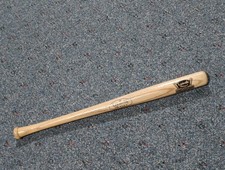  Louisville Slugger Mini Baseball Bat Yellow Wood Souvenir KY Miniature 17.5 In.