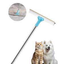 Pet Hair Carpet Rake, 35.83-55.51 in Adjustable Long Handle Pet Hair Removal...