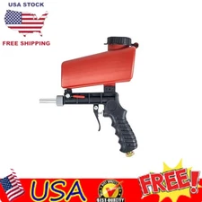 Metal Rust Paint Removal Compact Design Pneumatic Sandblaster Handheld Tool