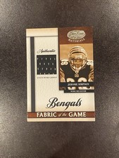 #’d /250 - Jerome Simpson 2008 Leaf Certified Materials Fabric of the Game RC