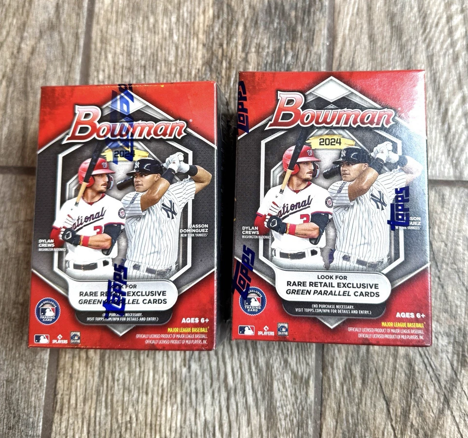 (2 LOTE) 2024 BOWMAN BÉISBOL SELLADO BLÁSTER CAJA NOVATOS RC JACKSON SKENES ELLY Foto 2 de 4