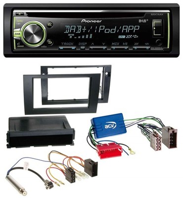 Pioneer DAB USB MP3 AUX CD Autoradio für Audi A4 B6 B7 01-08 Symphony Aktivsyste