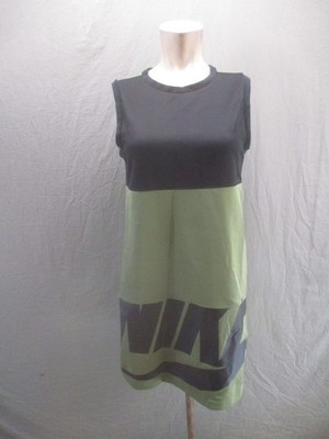 NIKE Size S Womens Crew Neck Sleeveless Breathable Short Athletic Tank Dress 193