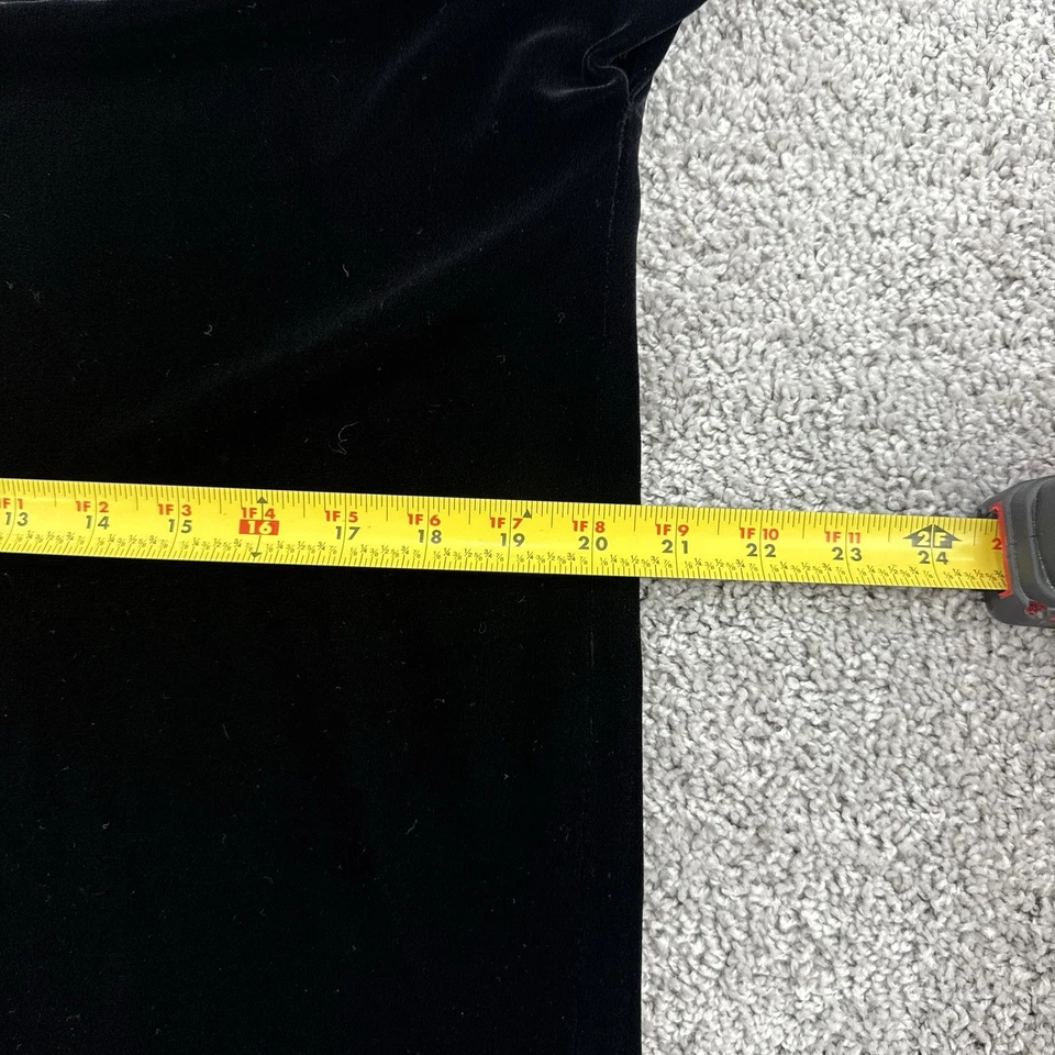 Vestido de Terciopelo Tahari Años 90 De Colección Para Mujer 12 Cachichos Formal Evento Seda Drapeado Gala Foto 4 de 4